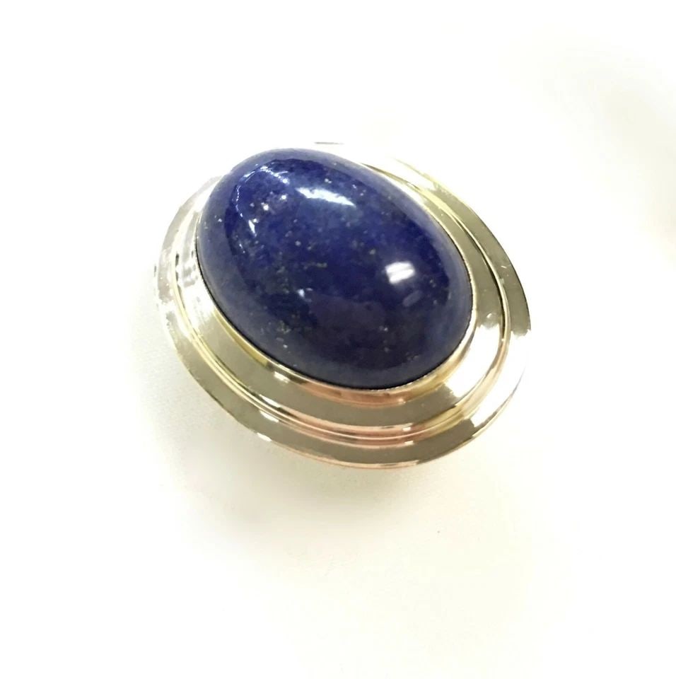 14K YELLOW GOLD EARRINGS WITH 18X13MM LAPIS LAZULI STONES 8.8G: 14K GOLD EARRINGS WITH LAPIS LAZULI STONES 14k Gold Earrings with Lapis Lazuli Stones You are bidding on a set of 14k Gold Earrings with Lapis Lazuli Stones. There are a few minor scratches on the ear