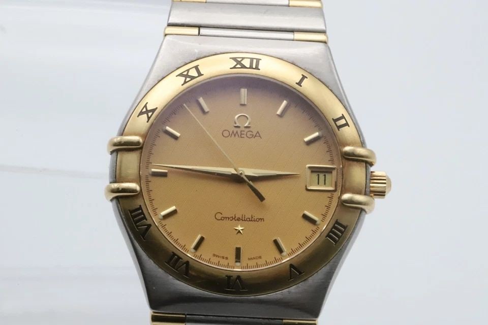 OMEGA CONSTELLATION GOLD MEN'S/UNISEX 34MM WATCH 18K/STAINLESS STEEL- 1312.10 (1 of 2)