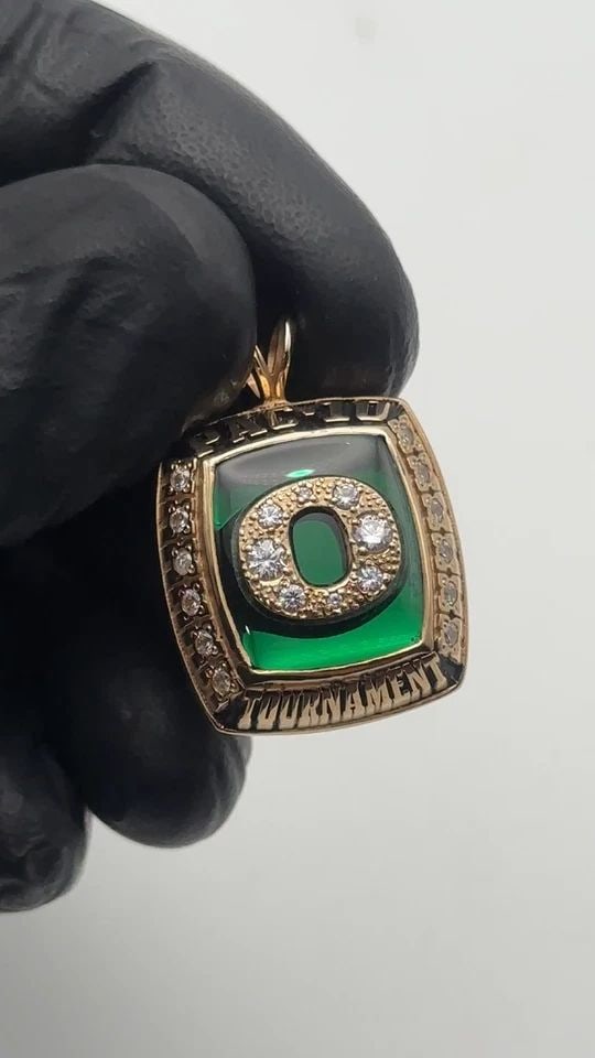 PAC-10 TOURNAMENT 10K YELLOW GOLD JOSTENS PENDANT 12.5 GRAMS (1 of 2)