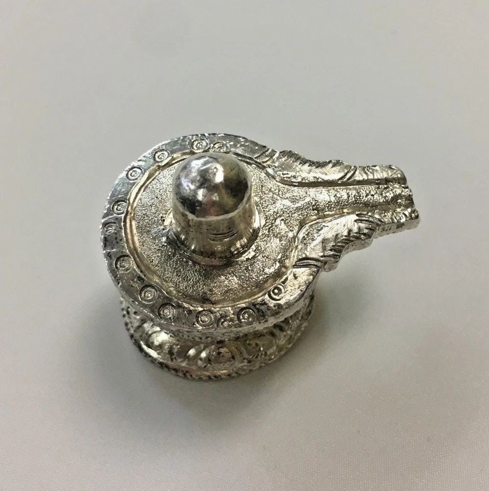 925 STERLING SILVER MILL STONE PIECE / FIGURE PAPER WEIGHT 114.6 GRAMS (1 of 2)