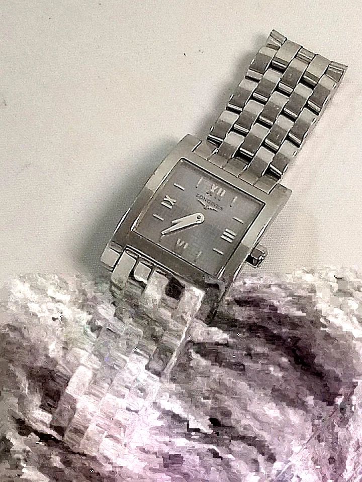 LONGINES STAINLESS STEEL EFCO SQUARE LADIES WATCH 21MM CASE (1 of 2)