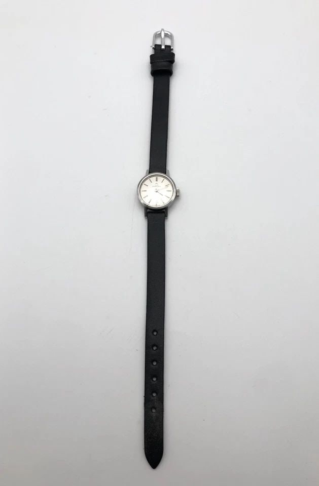 WOMEN'S VINTAGE OMEGA STAINLESS STEEL WATCH 17 JEWELS 18MM (1 of 2)