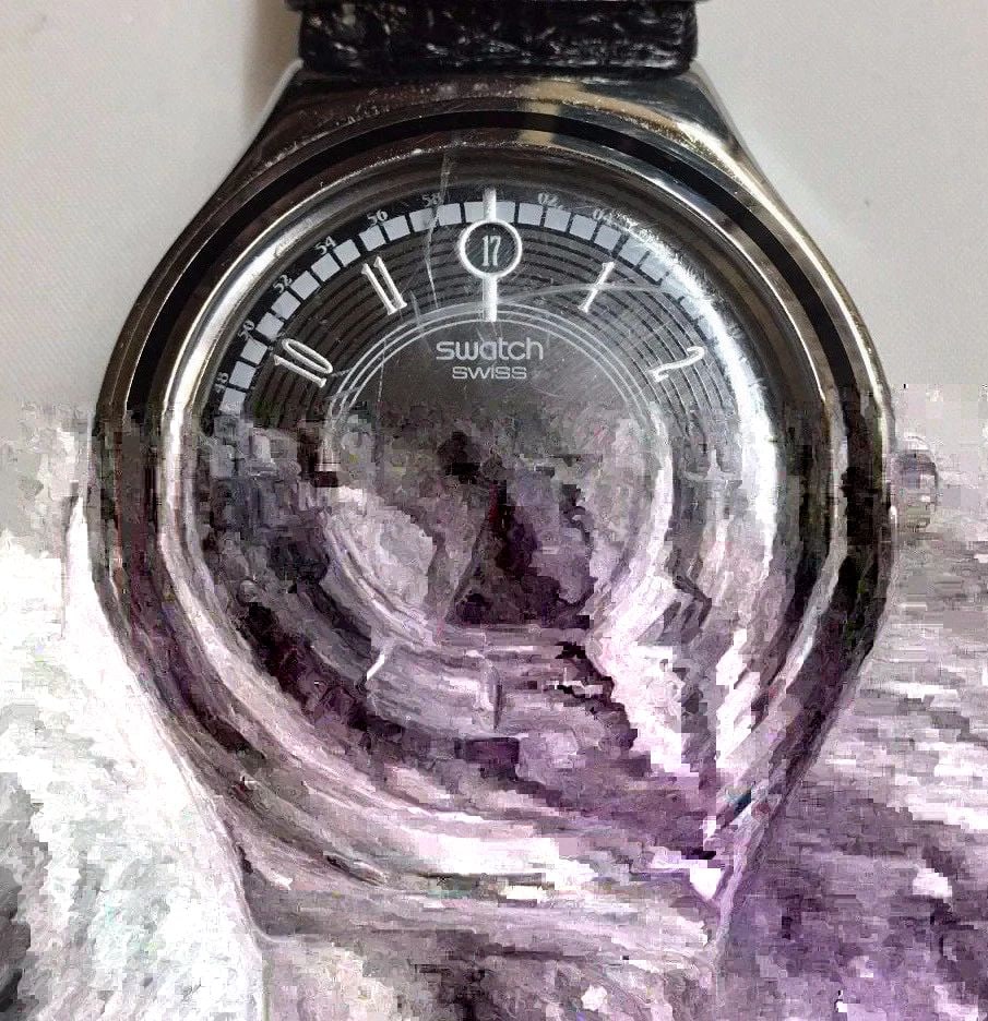 MEN'S SWATCH SWISS IRONY WATCH 35MM (1 of 2)