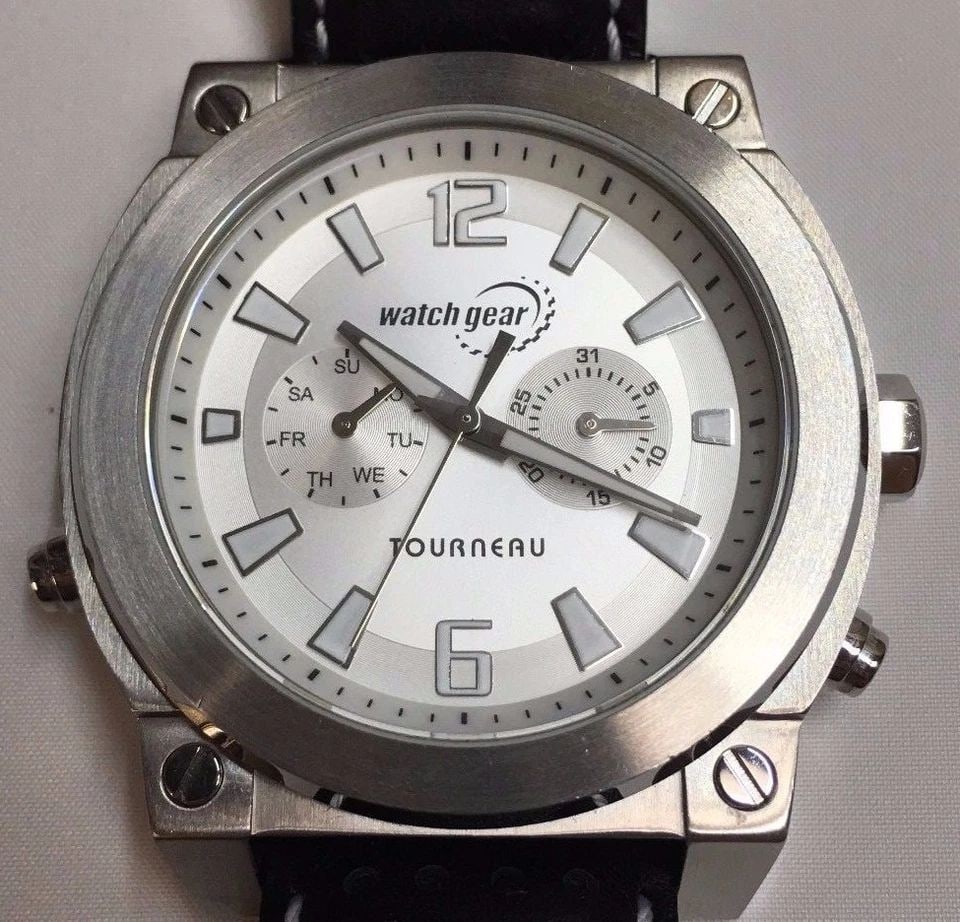 MEN'S WATCH GEAR TOURNEAU QUARTZ 44MM (1 of 2)