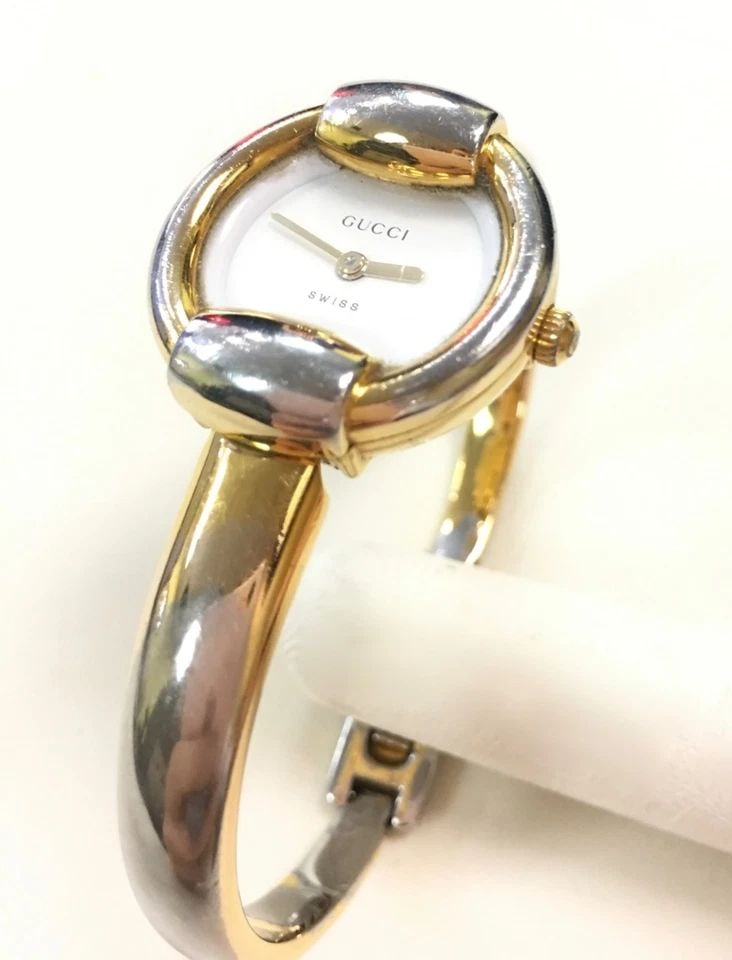 GUCCI 1400L GOLD PLATED WATCH 25MM (1 of 2)