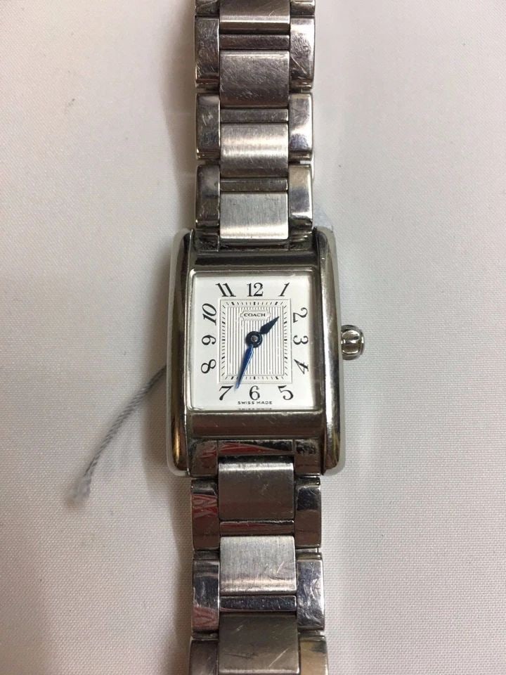 WOMEN'S COACH TANK WATCH 19MM SWISS MADE W002B (1 of 2)