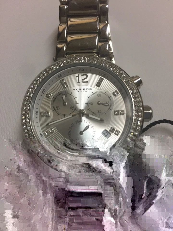 AKRIBOS XXIV WOMEN'S WATCH AK529SS 39MM (1 of 2)