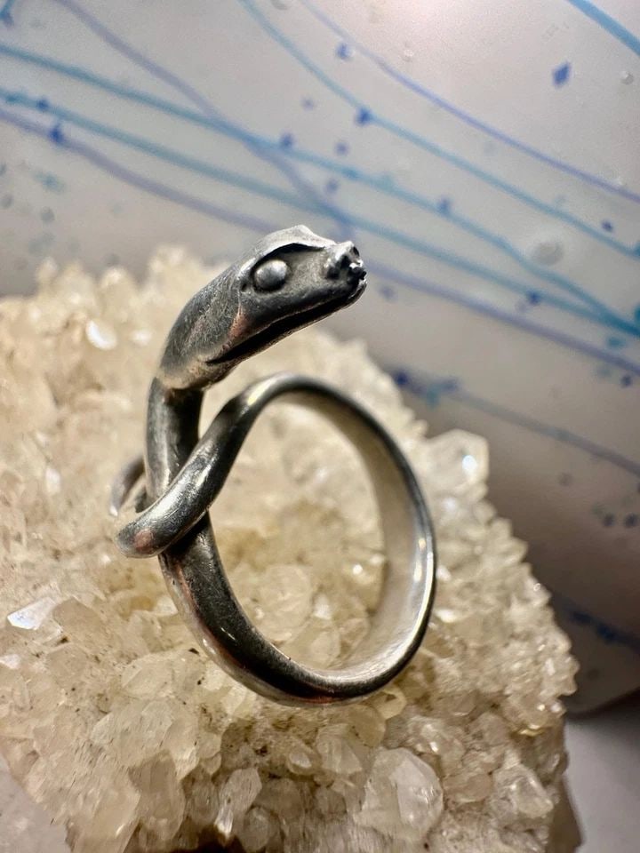 SNAKE RING JAMES YESBERGER SIZE 6.50 STERLING SILVER WOMEN (1 of 2)