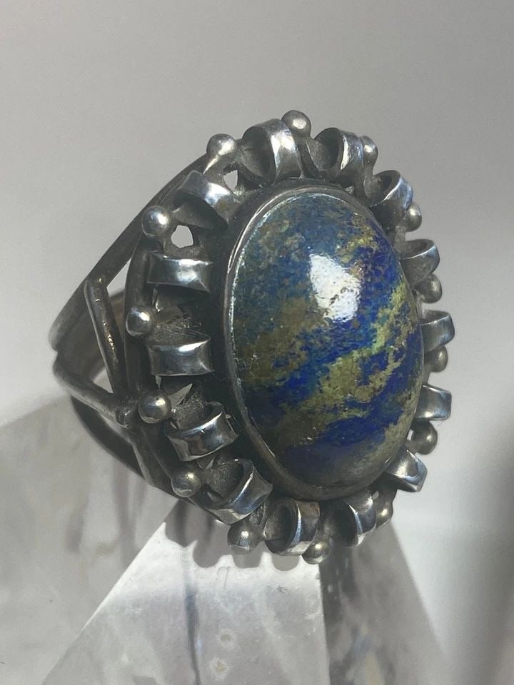 BRUTALIST RING SIZE 6 SOUTHWEST STERLING SILVER WOMEN GIRLS (1 of 2)