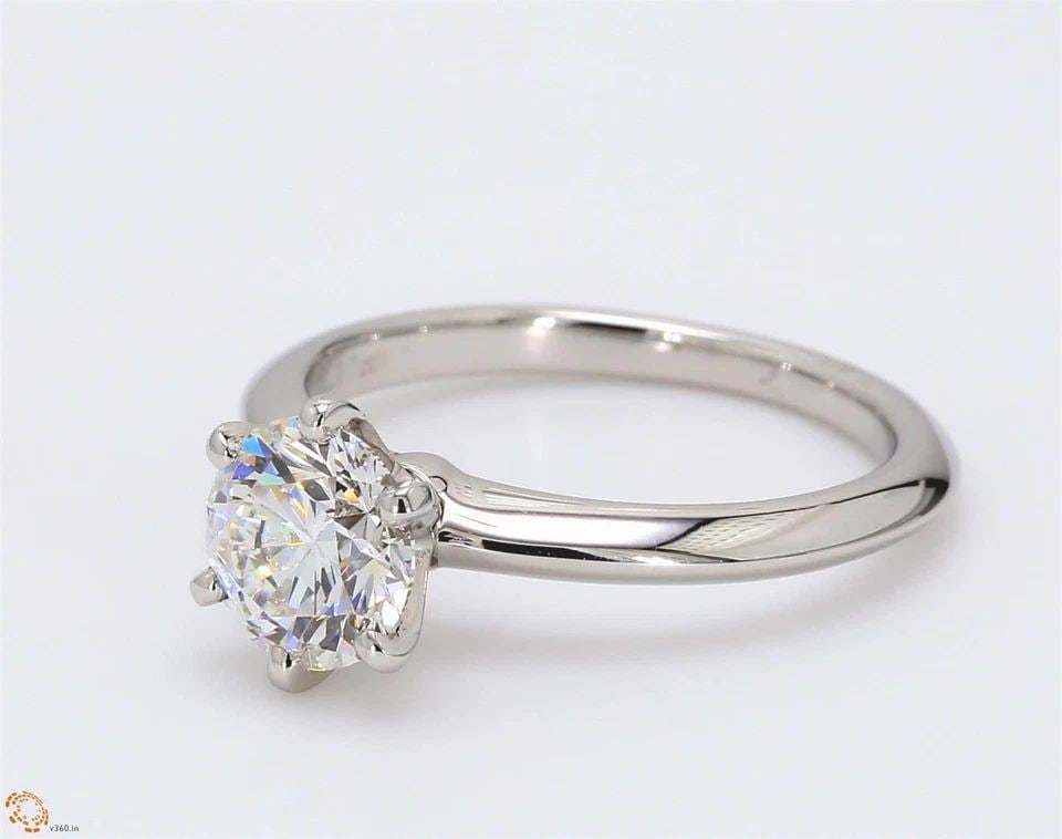 TIFFANY & CO. 1.20 CARAT ROUND BRILLIANT F VS1 DIAMOND PLATINUM ENGAGEMENT RING: TIFFANY & CO. 1.20 CARAT ROUND BRILLIANT F VS1 DIAMOND PLATINUM ENGAGEMENT RING Title: Tiffany & Co 1.20 Carat Round Brilliant F VS1 Diamond Platinum Engagement Ring Style: Engagement Metal: Platinum 