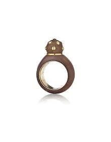 VINTAGE 6.70 GRAMS BOIVIN WOOD 18K YELLOW GOLD COCKTAIL RING: VINTAGE 6.70 GRAMS BOIVIN WOOD 18K YELLOW GOLD COCKTAIL RING Vintage 6.70 Grams Boivin Wood 18 Karat Yellow Gold Cocktail Ring 18k Engagement Ring Details Department Unisex Adults Main Stone No Stone 