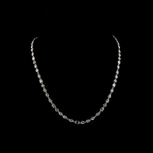 LAB-GROWN 8.86 CARAT MIX E-F-VS1 DIAMOND 14K YELLOW GOLD STATION NECKLACE: LAB-GROWN 8.86 CARAT MIX E-F-VS1 DIAMOND 14K YELLOW GOLD STATION NECKLACE LAB-GROWN 8.86 CARAT MIX E-F-VS1 DIAMOND 14K YELLOW GOLD STATION NECKLACE PRODUCT DESCRIPTION Title: High-quality Brand-New Ec