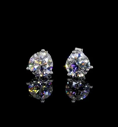 LAB-GROWN 6.41 CARAT ROUND -VS1 DIAMOND 14K WHITE GOLD MARTINI EARRINGS: LAB-GROWN 6.41 CARAT ROUND -VS1 DIAMOND 14K WHITE GOLD MARTINI EARRINGS LAB-GROWN 6.41 CARAT ROUND -VS1 DIAMOND 14K WHITE GOLD MARTINI EARRINGS $5,630.00 PRODUCT DESCRIPTION Title: High-quality Brand-