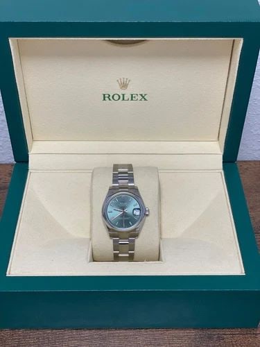 2021 LADIES ROLEX DATEJUST, MINT GREEN DIAL - UNWORN (1 of 2)
