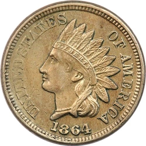 1864 COPPER NICKEL INDIAN HEAD CENT 1C, UNCIRCULATED BU, CLEANED: 1864 COPPER NICKEL INDIAN HEAD CENT 1C, UNCIRCULATED BU, CLEANED 1864 Copper Nickel Indian Head Cent 1C, Uncirculated BU, Cleaned THE ITEM(S) IN THE PHOTO(S) IS THE EXACT ITEM(S) YOU WILL RECEIVE!