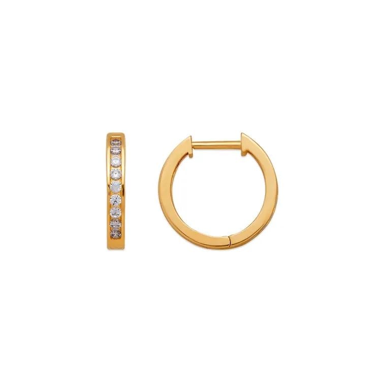 NEW 14K YELLOW GOLD HIGH POLISHED HUGGIE EARRINGS: NEW 14K YELLOW GOLD HIGH POLISHED HUGGIE EARRINGS HIGH POLISHED HUGGIE EARRINGS NEW 14K YELLOW GOLD Width: Approx. 2x12.5mm Apx WEIGHT: 1.5g