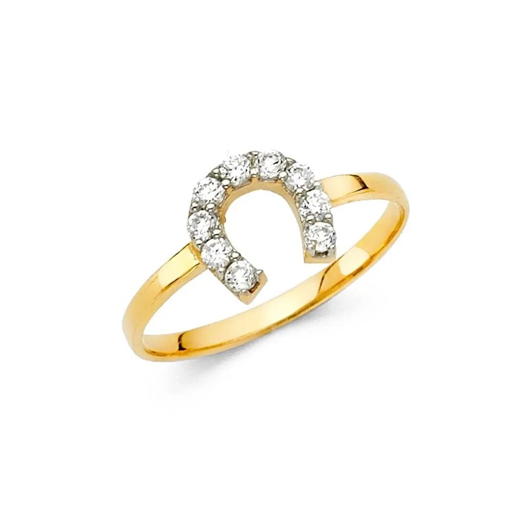 NEW 14K TWO TONE GOLD FANCY RING -SIZE 7: NEW 14K TWO TONE GOLD FANCY RING FANCY RING NEW 14K TWO TONE GOLD WIDTH : 9 mm Average Apx WEIGHT : 1.5g