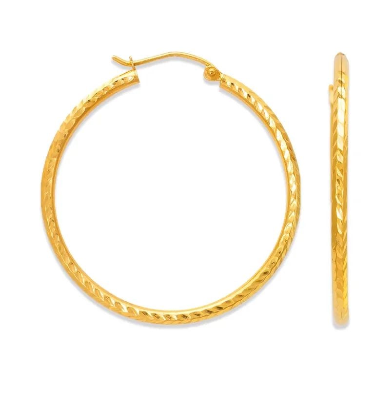 NEW 14K YELLOW GOLD 2MM ROUND TUBE HOOP EARRINGS: NEW 14K YELLOW GOLD 2MM ROUND TUBE HOOP EARRINGS 2MM ROUND TUBE HOOP EARRINGS NEW 14K YELLOW GOLD Width: Approx. 2mm Apx WEIGHT: 1.2g
