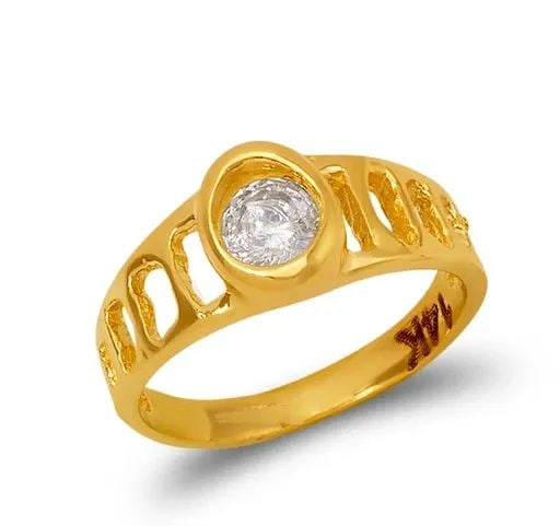 NEW 14K YELLOW GOLD KIDS RING: NEW 14K YELLOW GOLD KIDS RING KIDS RING NEW 14K YELLOW GOLD SIZE Apx: 7mm WEIGHT: 1.4g