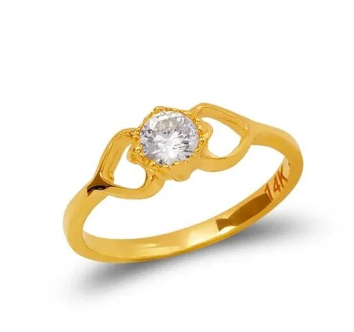 NEW 14K YELLOW GOLD KIDS RING: NEW 14K YELLOW GOLD KIDS RING KIDS RING NEW 14K YELLOW GOLD SIZE Apx: 5mm WEIGHT: 1.4g