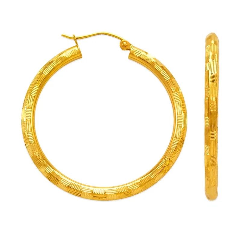 NEW 14K YELLOW GOLD 3MM ROUND TUBE HOOP EARRINGS: NEW 14K YELLOW GOLD 3MM ROUND TUBE HOOP EARRINGS 3MM ROUND TUBE HOOP EARRINGS NEW 14K YELLOW GOLD Width: Approx. 3mm Apx WEIGHT: 1.4g