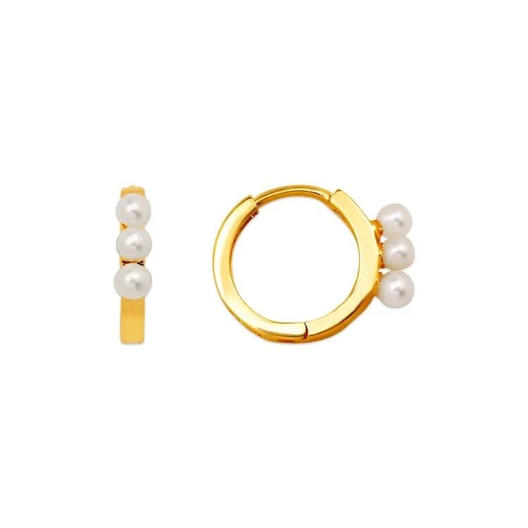 NEW 14K YELLOW GOLD FANCY HUGGIE EARRINGS: NEW 14K YELLOW GOLD FANCY HUGGIE EARRINGS FANCY HUGGIE EARRINGS NEW 14K YELLOW GOLD Width: Approx. 2x12mm Apx WEIGHT: 1.4g