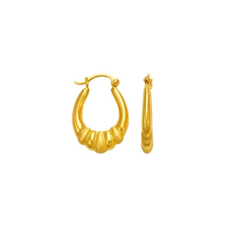 NEW 14K YELLOW GOLD HOLLOW SHRIMP HOOP EARRINGS: NEW 14K YELLOW GOLD HOLLOW SHRIMP HOOP EARRINGS HOLLOW SHRIMP HOOP EARRINGS NEW 14K YELLOW GOLD Width: Approx. 16mm Apx WEIGHT: 1.4g