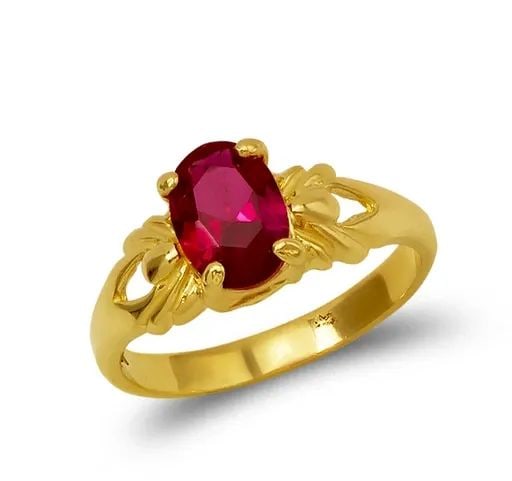 NEW 14K YELLOW GOLD KIDS RING (1 of 2)