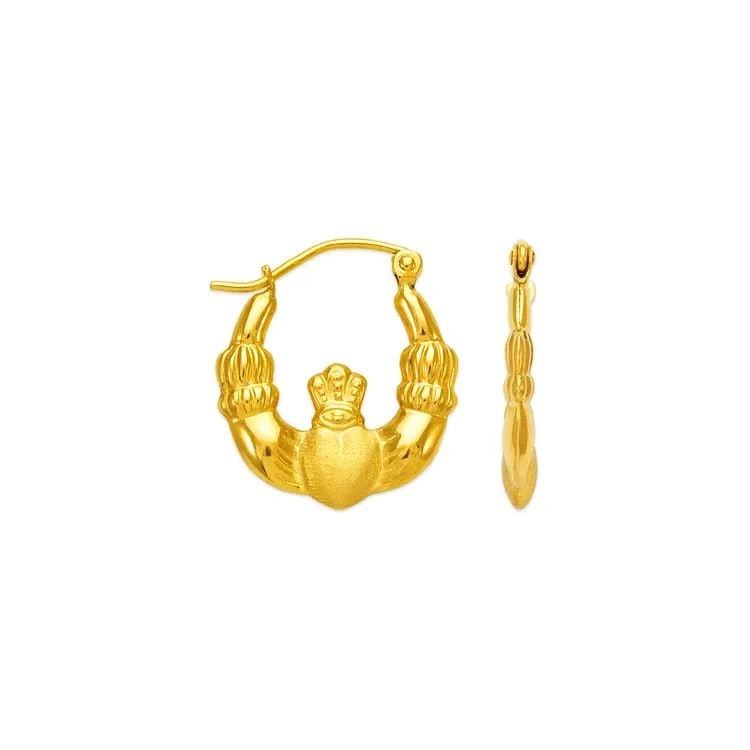 NEW 14K YELLOW GOLD HOLLOW SHRIMP HOOP EARRINGS: NEW 14K YELLOW GOLD HOLLOW SHRIMP HOOP EARRINGS HOLLOW SHRIMP HOOP EARRINGS NEW 14K YELLOW GOLD Width: Approx. 17mm Apx WEIGHT: 1.3g