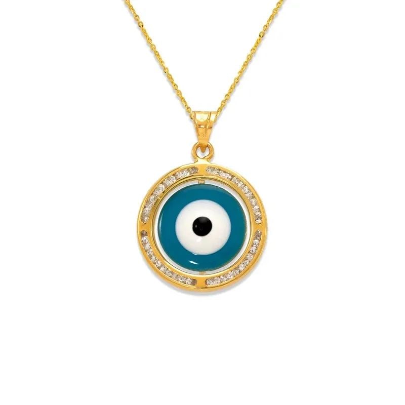 NEW 14K YELLOW GOLD MEDIUM EVIL EYE ENAMEL PENDANT: NEW 14K YELLOW GOLD FANCY HEART KEY PENDANT FANCY HEART KEY PENDANT NEW 14K YELLOW GOLD Apx. WIDTH: 8x19mm Apx WEIGHT: 1.2g