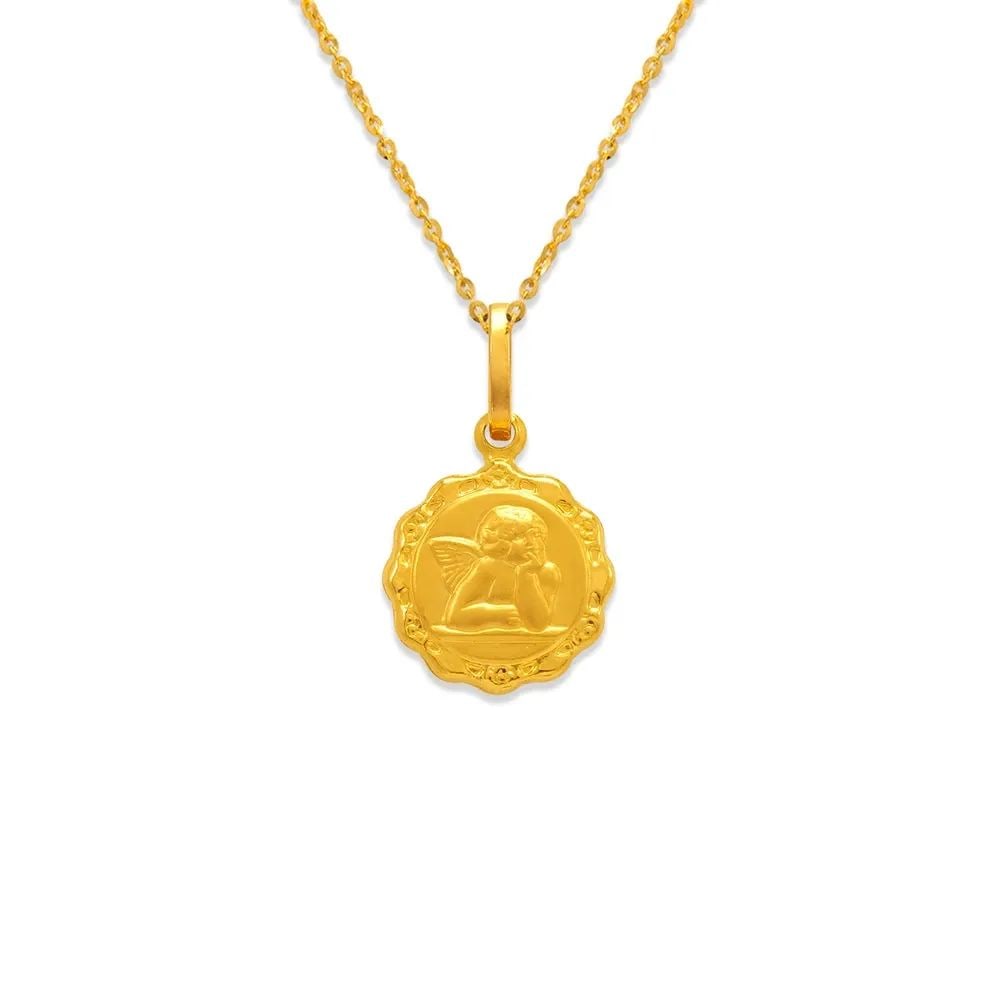 NEW 14K YELLOW GOLD 11MM ANGEL CHARM PENDANT: NEW 14K YELLOW GOLD 11MM ANGEL CHARM PENDANT 11MM ANGEL CHARM PENDANT NEW 14K YELLOW GOLD Apx. WIDTH: 11x11mm Apx WEIGHT: 1.0g