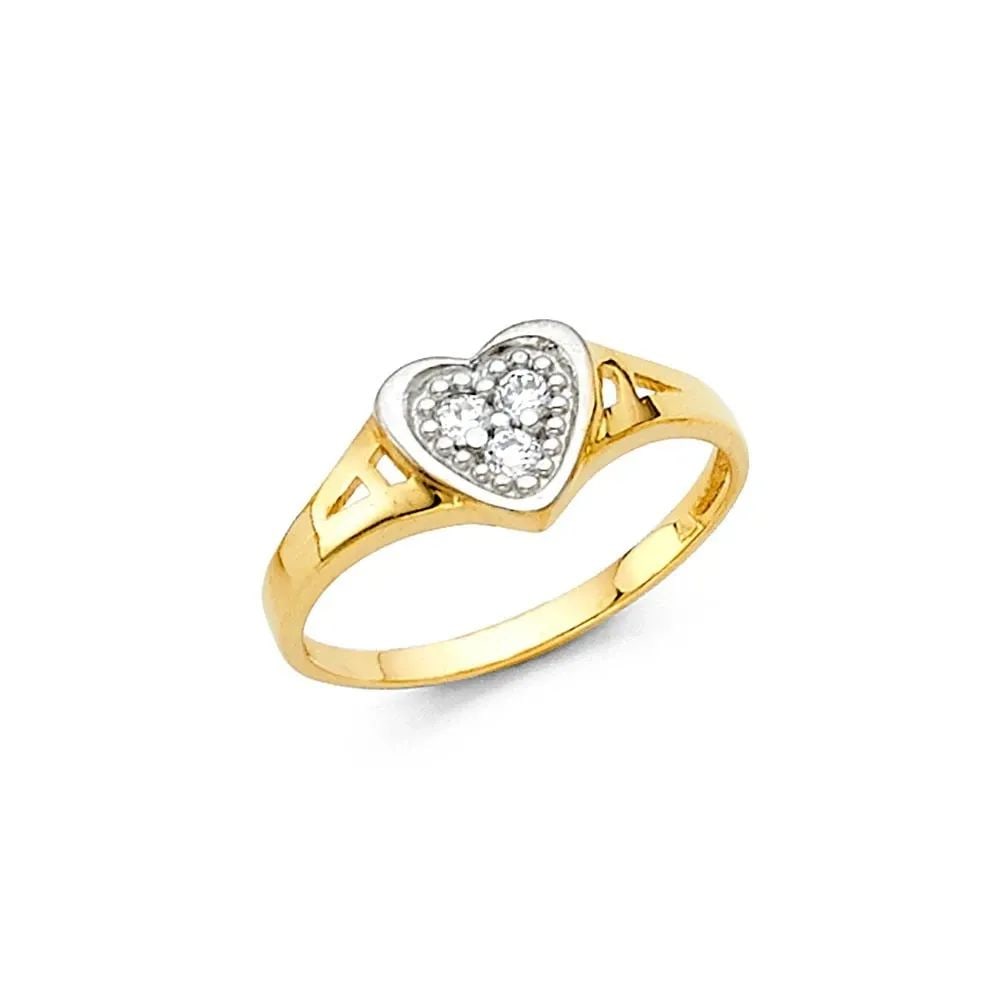 NEW 14K YELLOW GOLD KIDS RING: NEW 14K YELLOW GOLD KIDS RING KIDS RING NEW 14K YELLOW GOLD WIDTH: 7 mm Apx. WEIGHT: 0.9g