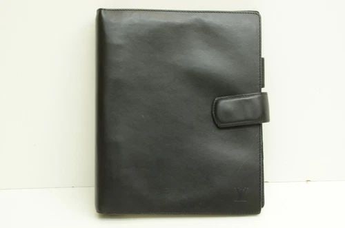 AUTHENTIC LOUIS VUITTON BLACK NOMADE LEATHER AGENDA BOOK HOME OFFICE ACCESSORY: AUTHENTIC LOUIS VUITTON BLACK NOMADE LEATHER AGENDA BOOK HOME OFFICE ACCESSORY Authentic Louis Vuitton Black Nomade Leather Agenda Book Home Office Accessory Authentic Louis Vuitton Black Nomade Leath
