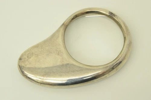 AUTHENTIC GUCCI STERLING SILVER 925 MAGNIFYING GLASS DESK COLLECTIBLE OCARINA (1 of 2)