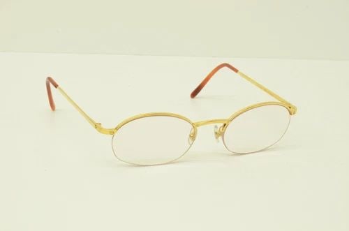 AUTHENTIC CARTIER LOVE STYLE SUNGLASSES BOTTOM RIMLESS 51 20 135 TITANIUM GOLD (1 of 2)