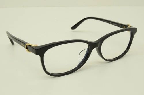 AUTHENTIC CARTIER C DECOR SUNGLASSES 54 15 140 BLACK FRAMES ACETATE EYEGLASSES (1 of 2)