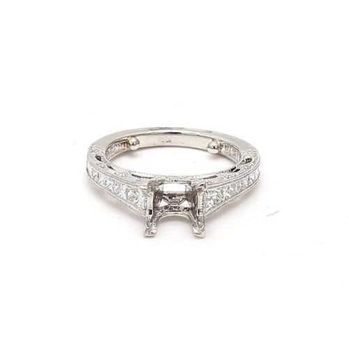 0.31 CARAT ROUND BRILLIANT AND PRINCESS CUT DIAMOND 14K GOLD SEMI MOUNT RING: 0.31 CARAT ROUND BRILLIANT AND PRINCESS CUT DIAMOND 14K GOLD SEMI MOUNT RING 0.31 CARAT ROUND BRILLIANT AND PRINCESS CUT DIAMOND 14K GOLD SEMI MOUNT RING $1,750.00 PRODUCT DESCRIPTION Title: 0.31 Cara