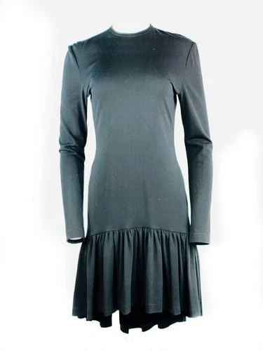 VINTAGE PATRICK KELLY PARIS BLACK LONG SLEEVE WOOL MINI DRESS SIZE 42: VINTAGE PATRICK KELLY PARIS BLACK LONG SLEEVE WOOL MINI DRESS SIZE 42 VINTAGE PATRICK KELLY PARIS BLACK LONG SLEEVE WOOL MINI DRESS SIZE 42 Vintage PATRICK KELLY Paris Black Long Sleeve Wool Mini Dres