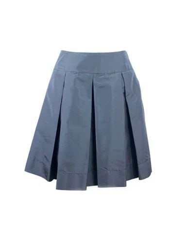 PRADA BLACK FLARE MIDI SKIRT SIZE 40 (1 of 2)