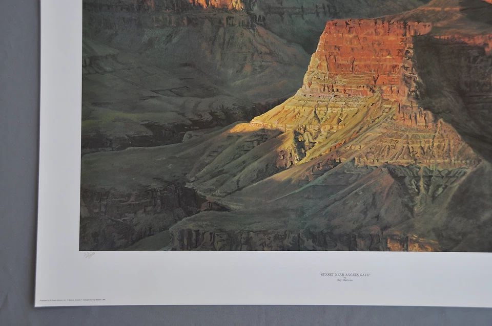 RAY MARTENS - ANGEL'S GATE GRAND CANYON - SIGNED LIMITED EDITION LITHOGRAPH (1 of 2)