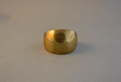BOB AYRE NEW MEXICO SOUTHWEST - HAND WROUGHT SOLID BRASS BRACELET CUFF - 6" (1 of 1)