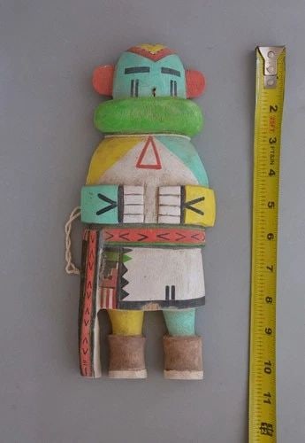 LARGE VINTAGE HOPI FLAT KACHINA DOLL - 10 1/4" TALL (1 of 2)