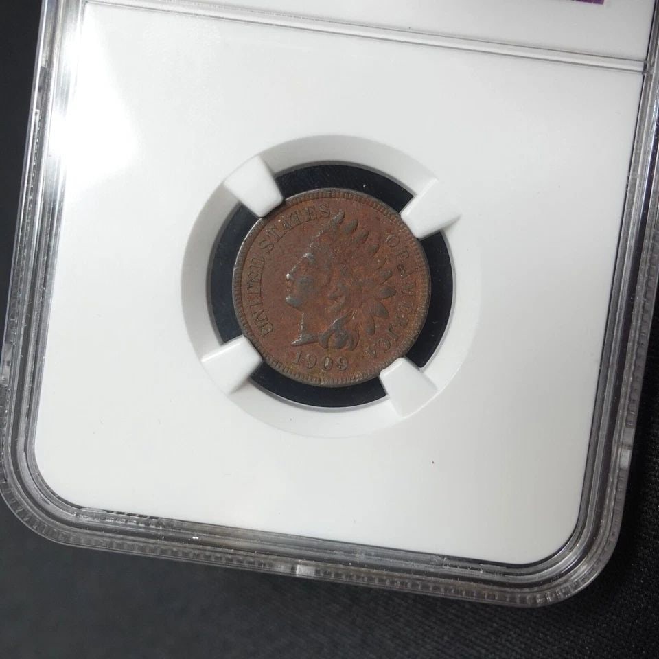 1909 S INDIAN HEAD 1C COIN - NGC XF DETAILS (1 of 1)