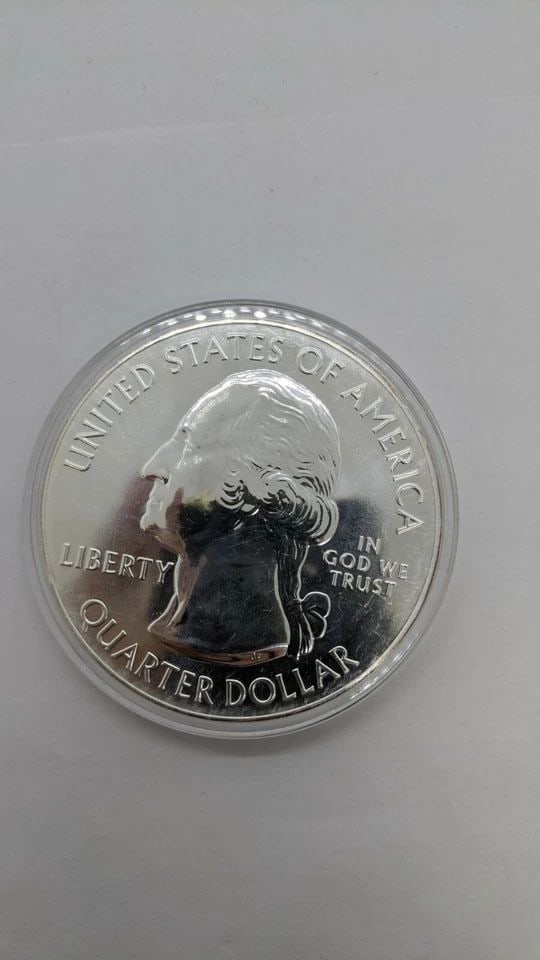 2011 5 OZ SILVER COIN AMERICA THE BEAUTY OLYMPIC NATIONAL PARK, WA - IN CAPSULE (1 of 1)