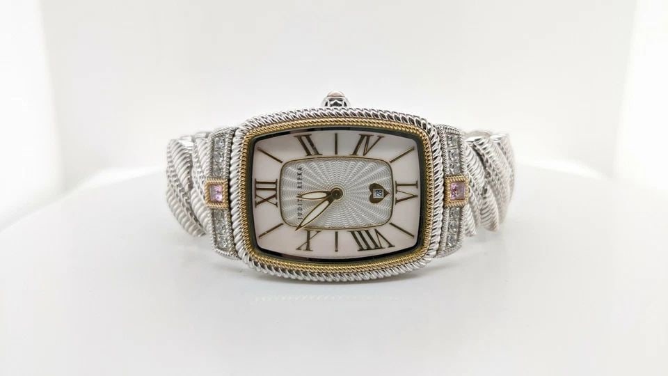 JUDITH RIPKA STAINLESS STEEL QUARTZ WATCH - 28MM (1 of 1)