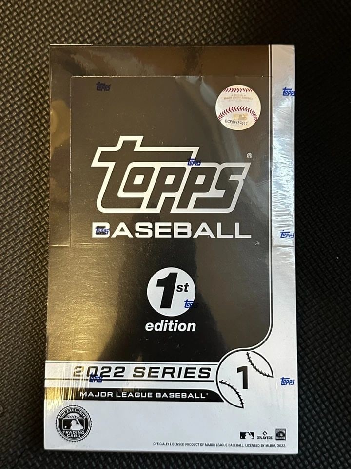 2022 TOPPS SERIES 1 BASEBALL 1ST EDITION BOX - BRAND NEW SEALED BOX (1 of 1)