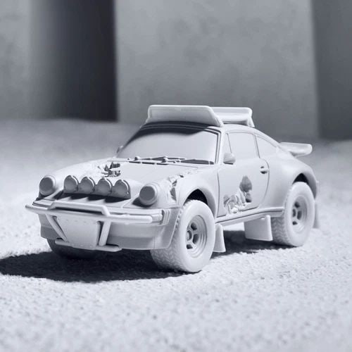 HOT WHEELS X DANIEL ARSHAM ERODED PORSCHE SAFARI - ON HAND (1 of 2)