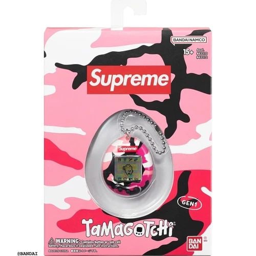 SUPREME BANDAI NAMCO TAMAGOTCHI PINK - SS23 - BRAND NEW W/ SUPREME STICKER (1 of 1)