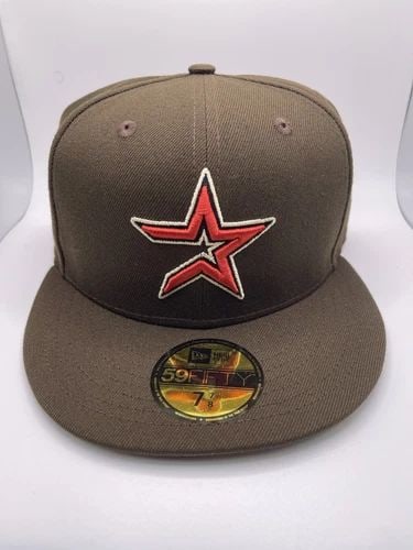 EXCLUSIVE NEW ERA 59FIFTY HOUSTON ASTROS 45 YEARS PATCH BRICK UV HAT - 7 7/8: EXCLUSIVE NEW ERA 59FIFTY HOUSTON ASTROS 45 YEARS PATCH BRICK UV HAT - 7 7/8 HAT CLUB Exclusive New Era 59Fifty Houston Astros 45 Years Patch Brick UV Hat Size - 7 7/8 Brand New