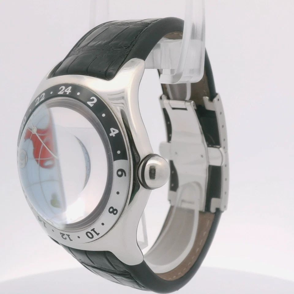 CORUM BUBBLE 45MM GLOBE GMT SPECIAL EDITION AUTOMATIC WATCH W/BOX 383.150.20 (1 of 1)